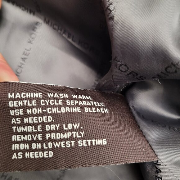 MICHAEL Michael Kors | Black Classic Button-Front Coat | Women’s XL (Men’s 40S) - Picture 6 of 7